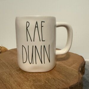 Rae Dunn White Ceramic Mug nwot